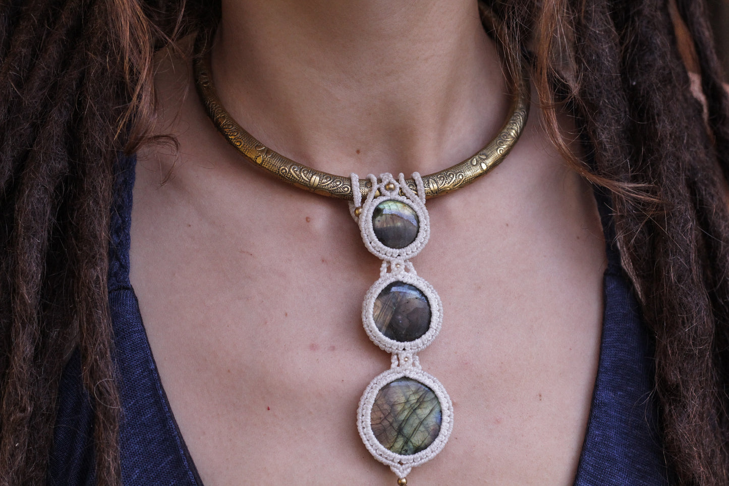 Eos Necklace | Labradorite