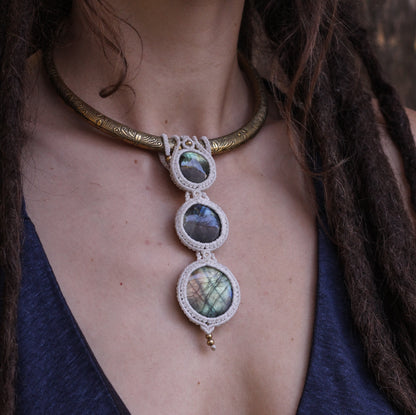 Eos Necklace | Labradorite