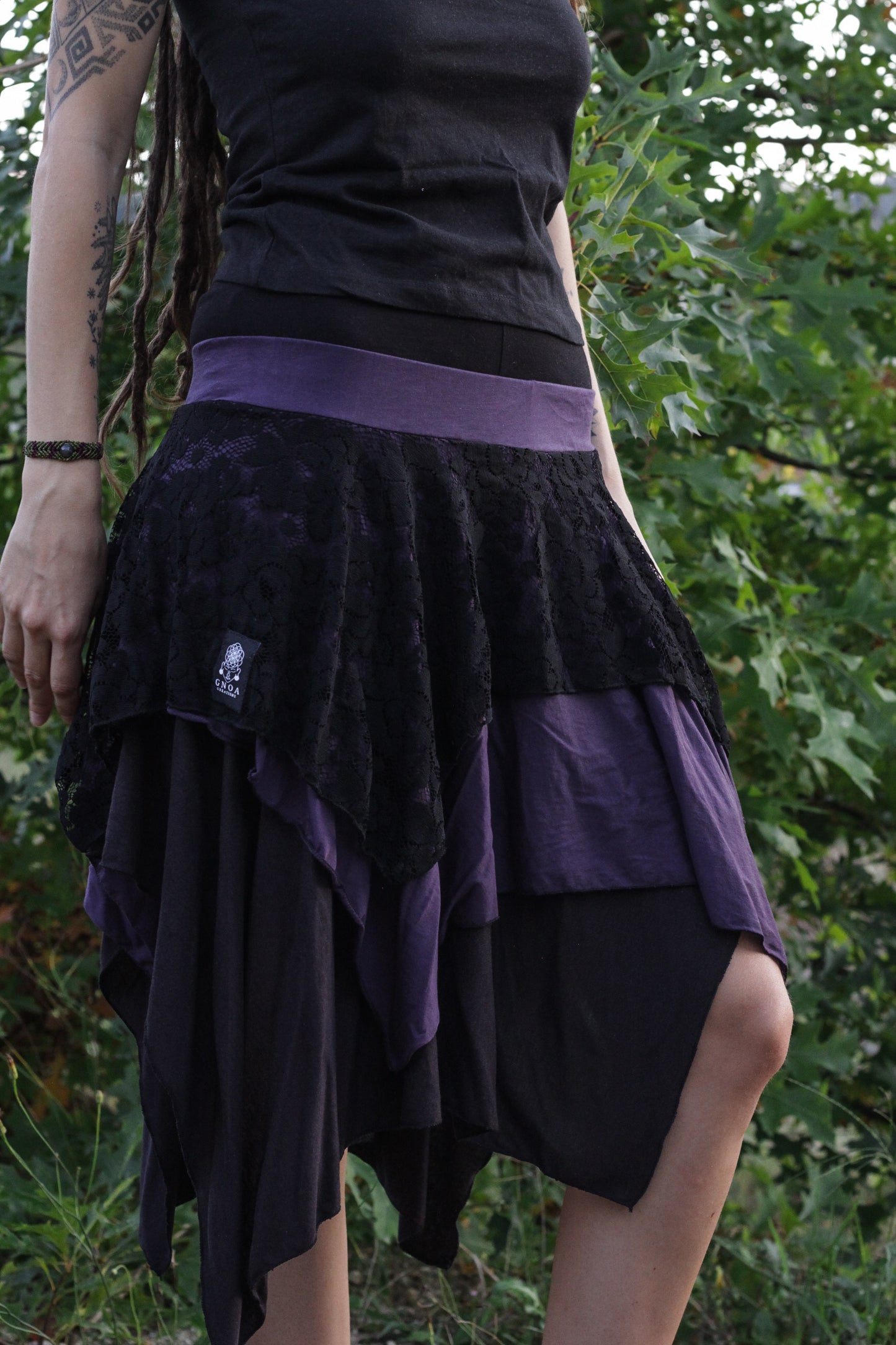 FAIRY SKIRT | Purple&Black