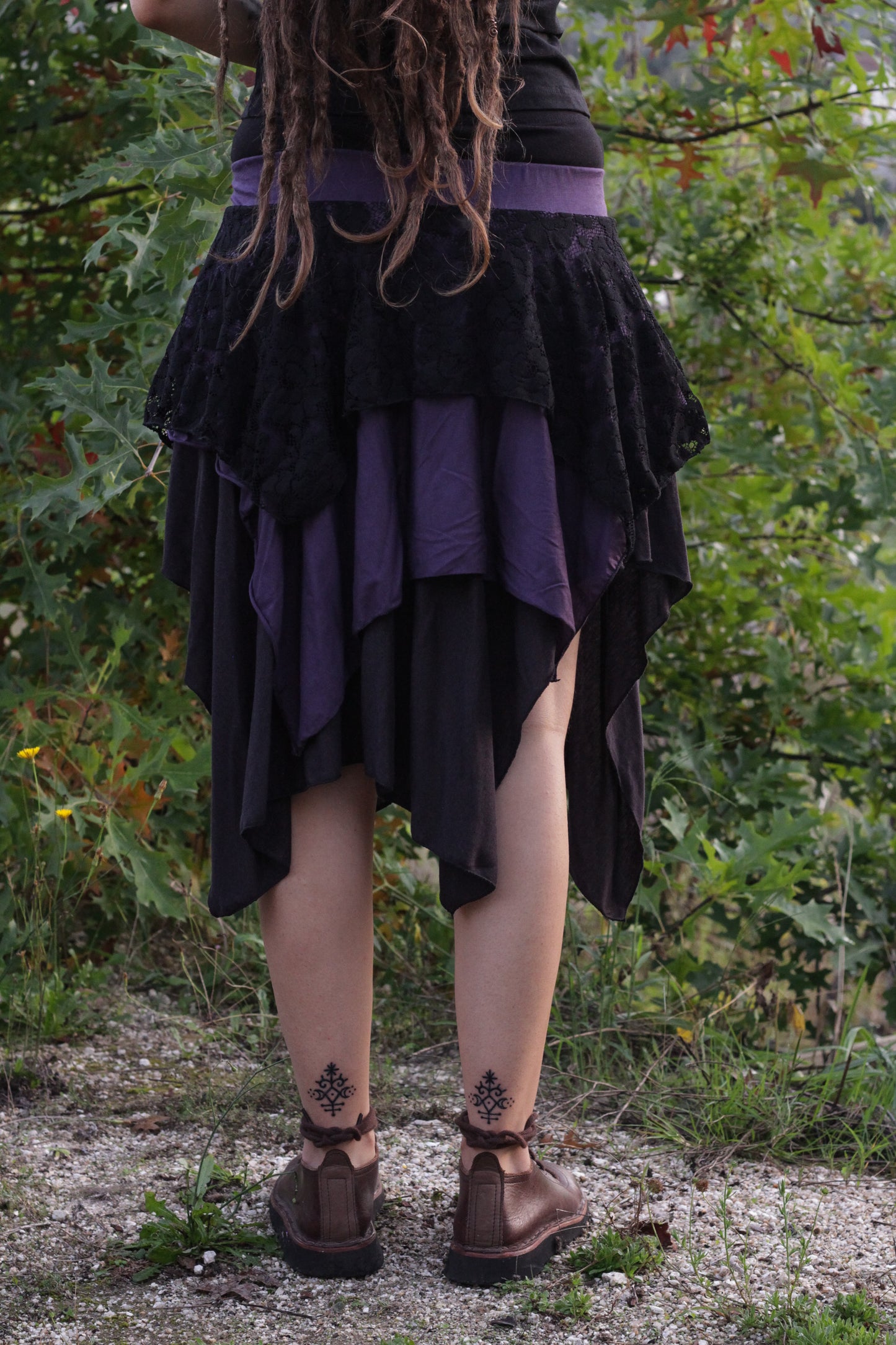 FAIRY SKIRT | Purple&Black