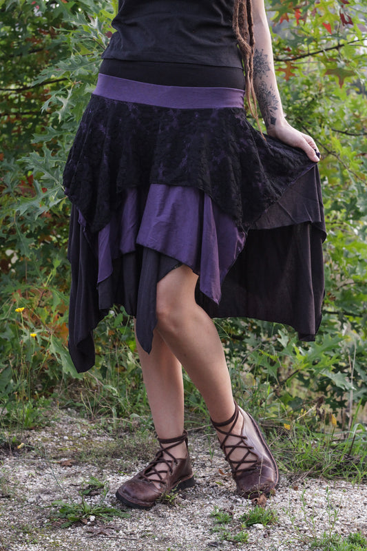 FAIRY SKIRT | Purple&Black