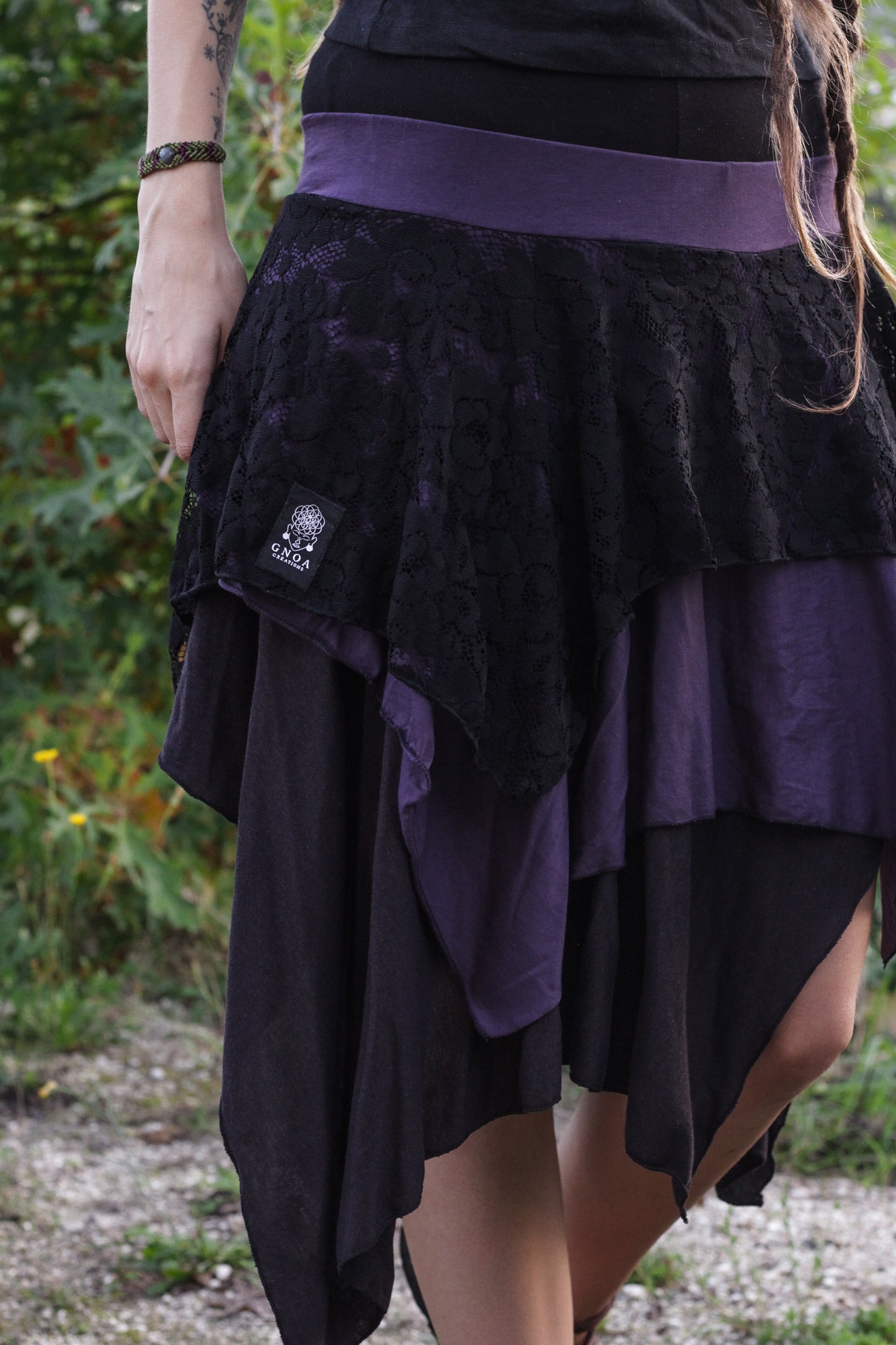 FAIRY SKIRT | Purple&Black