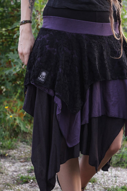 FAIRY SKIRT | Purple&Black