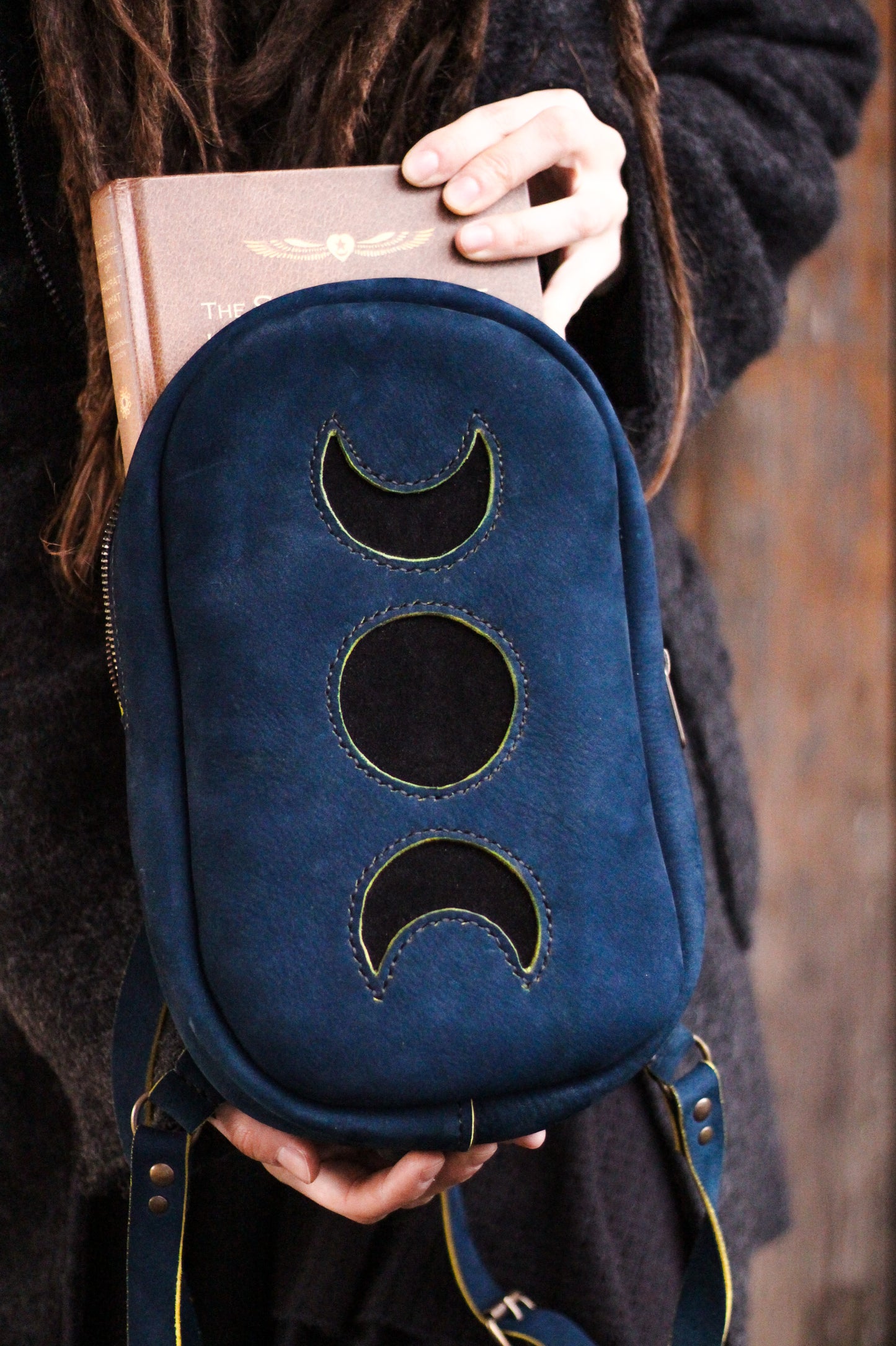 MOON BACKPACK | Blue & Yellow