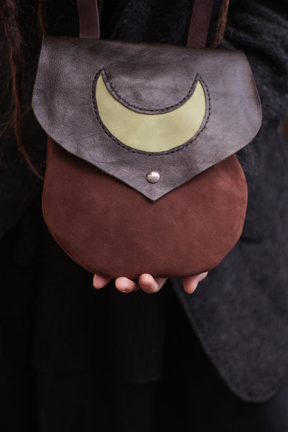 MOON Bag | Brown&Green