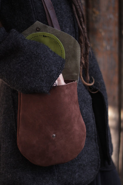 MOON Bag | Brown&Green