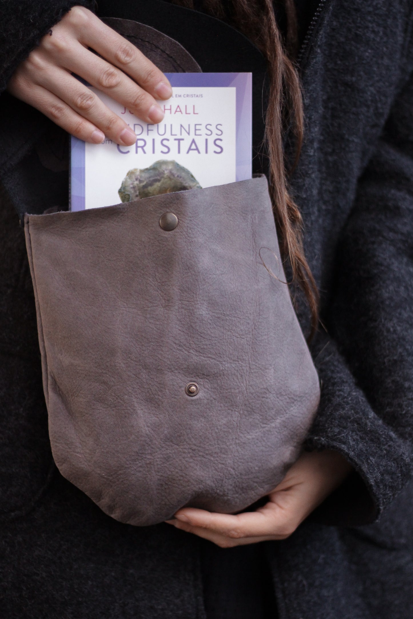 MOON Bag | Grey & Black