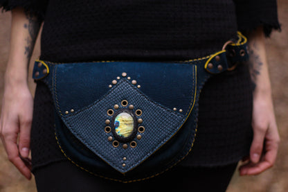 AGNI Bag | Blue with Labradorite