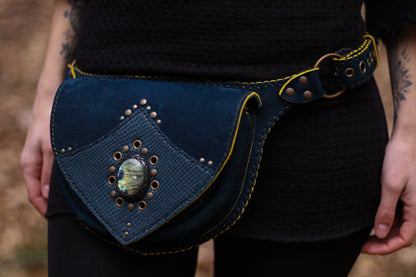 AGNI Bag | Blue with Labradorite