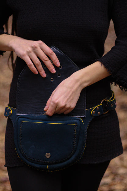 AGNI Bag | Blue with Labradorite