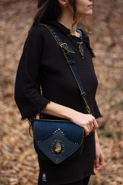 AGNI Bag | Blue with Labradorite