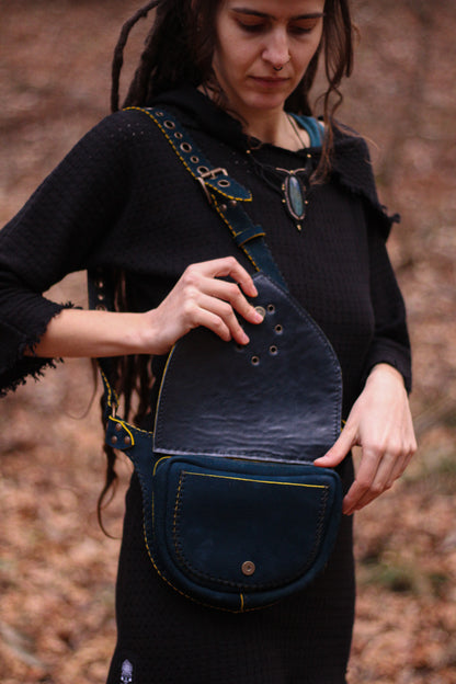 AGNI Bag | Blue with Labradorite