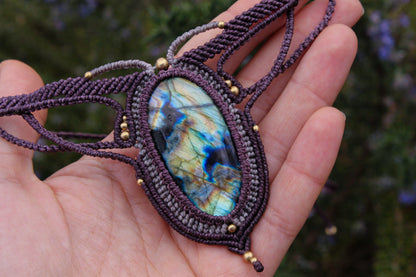 Forest Necklace | Labradorite