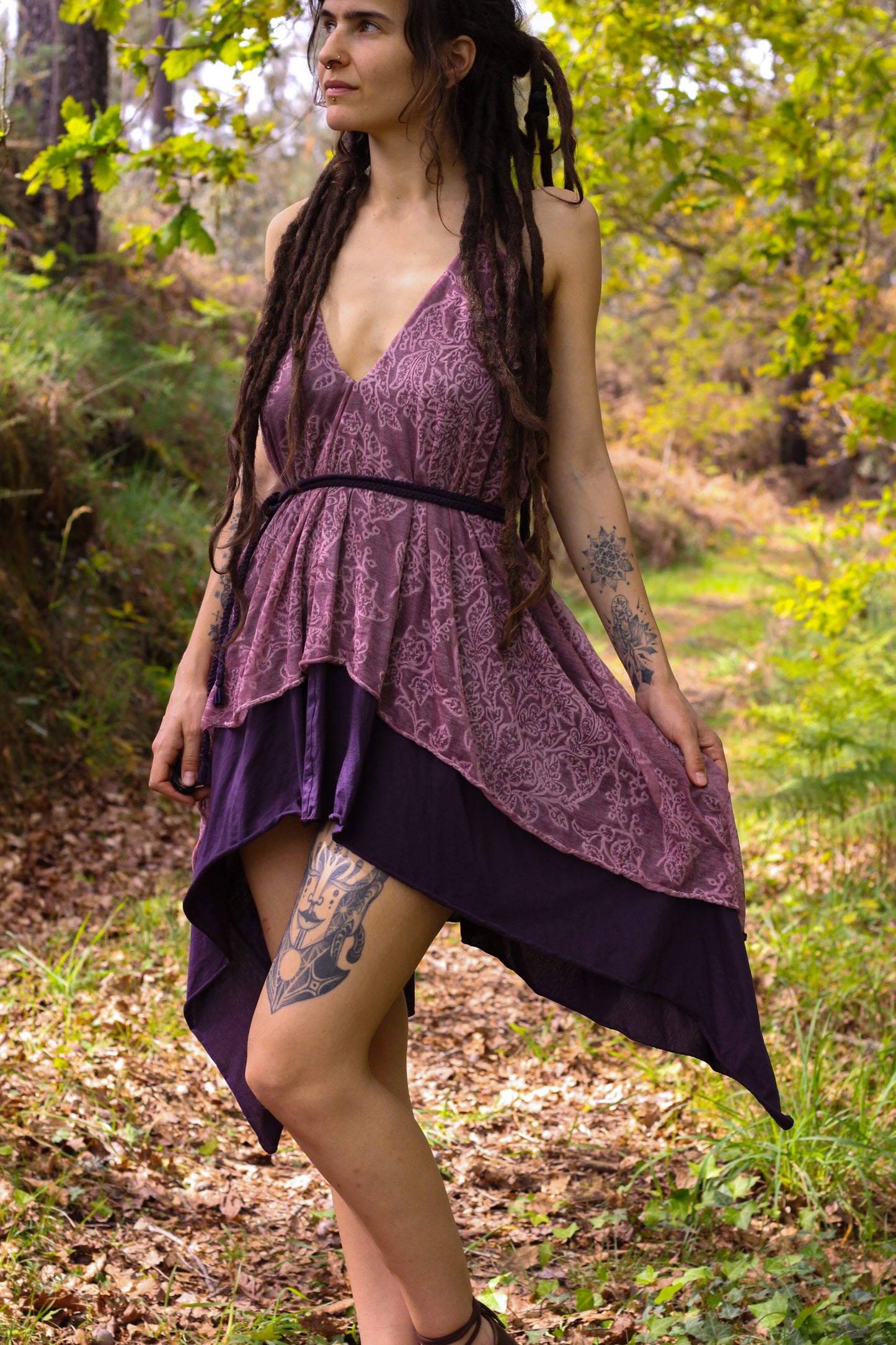 FREYJA Dress | Pink&Purple