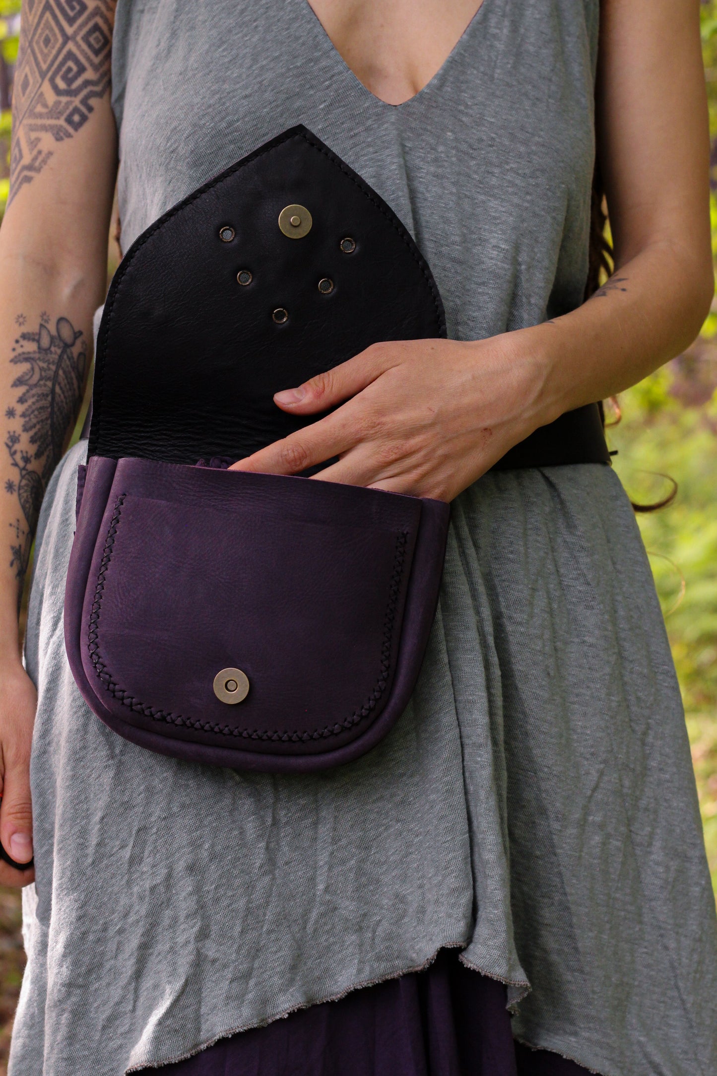 RHEA Belt bag | Purple