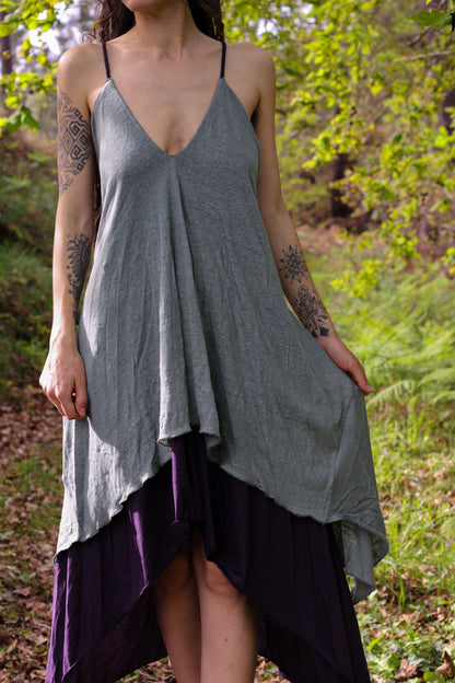 FREYJA Dress | Blue & Purple