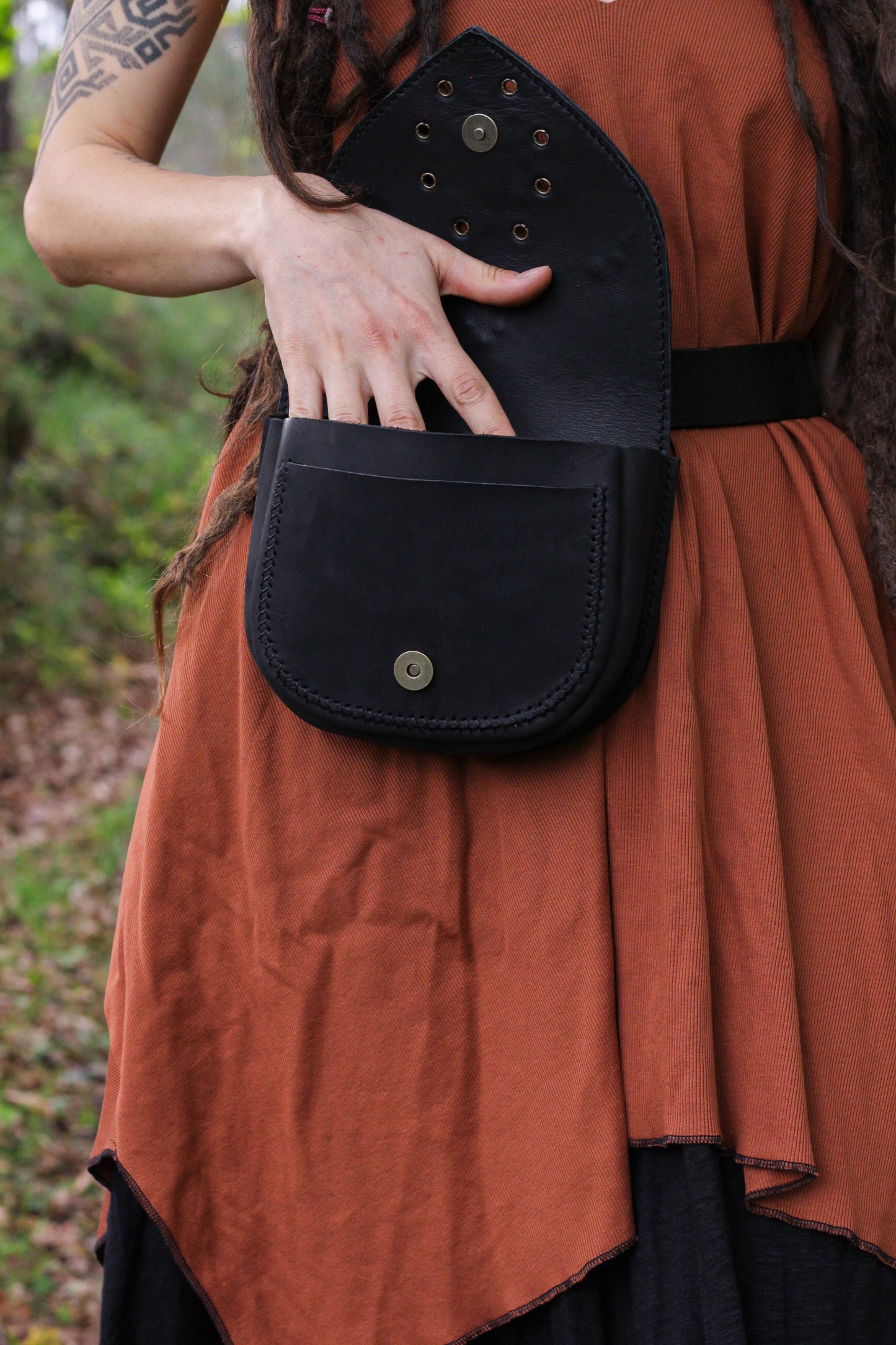 RHEA Belt bag | Black