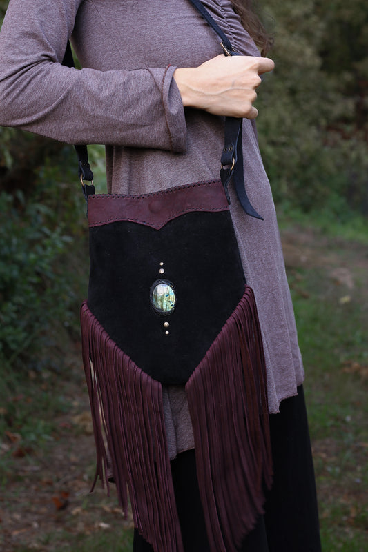 Spirit bag | Black & Wine