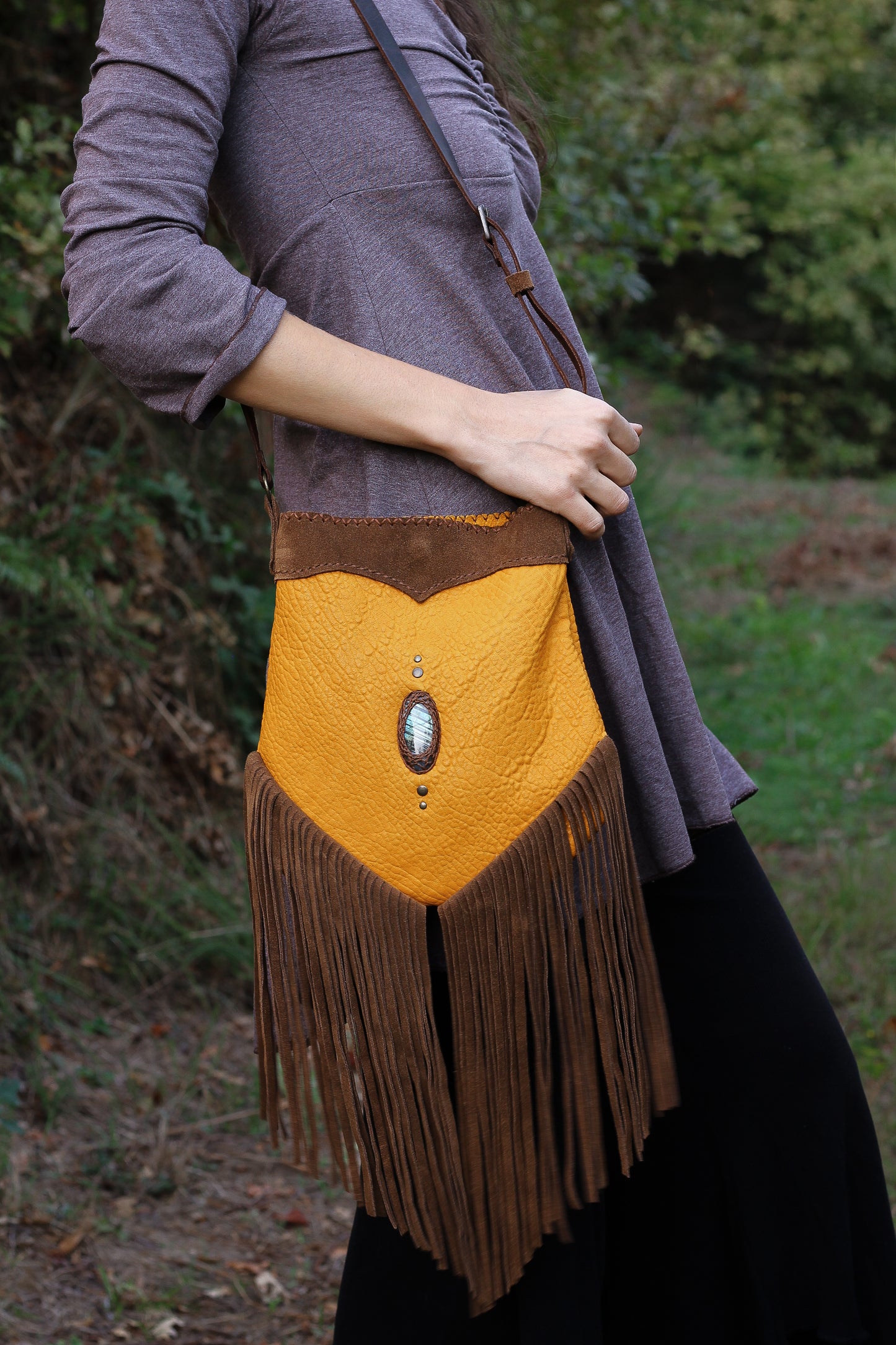 Spirit bag | Yellow & Brown