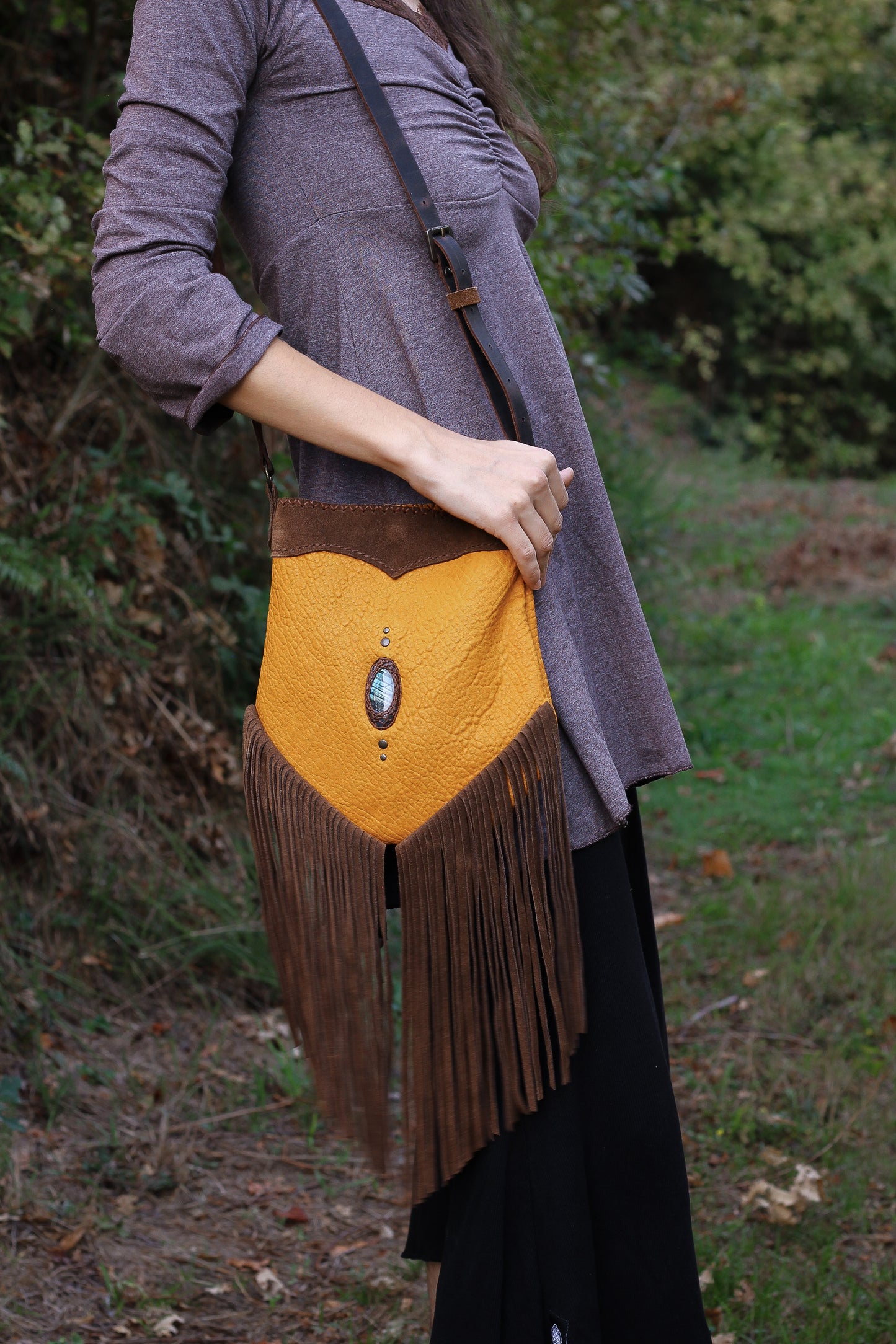 Spirit bag | Yellow & Brown