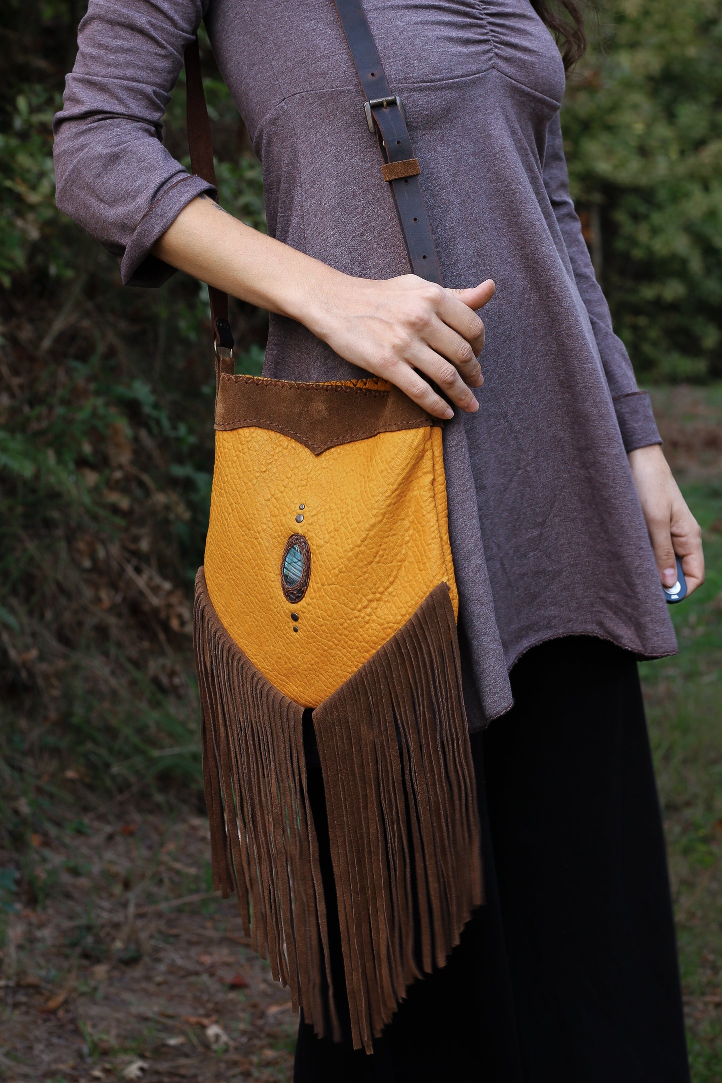 Spirit bag | Yellow & Brown
