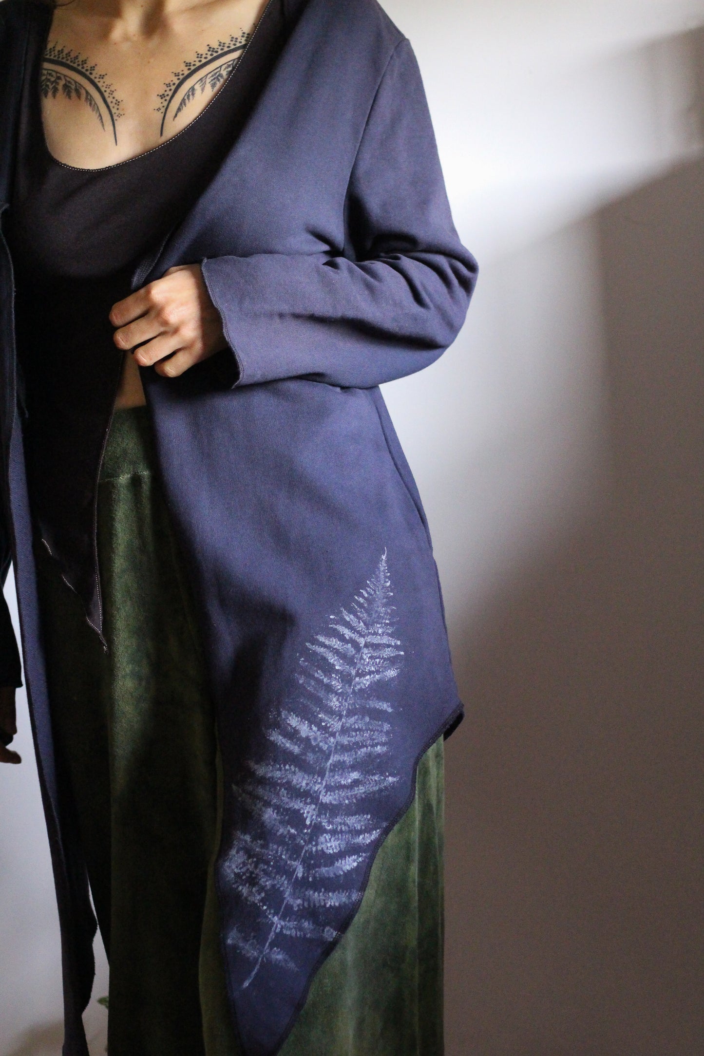 Fern Cardigan | Blue | Size S