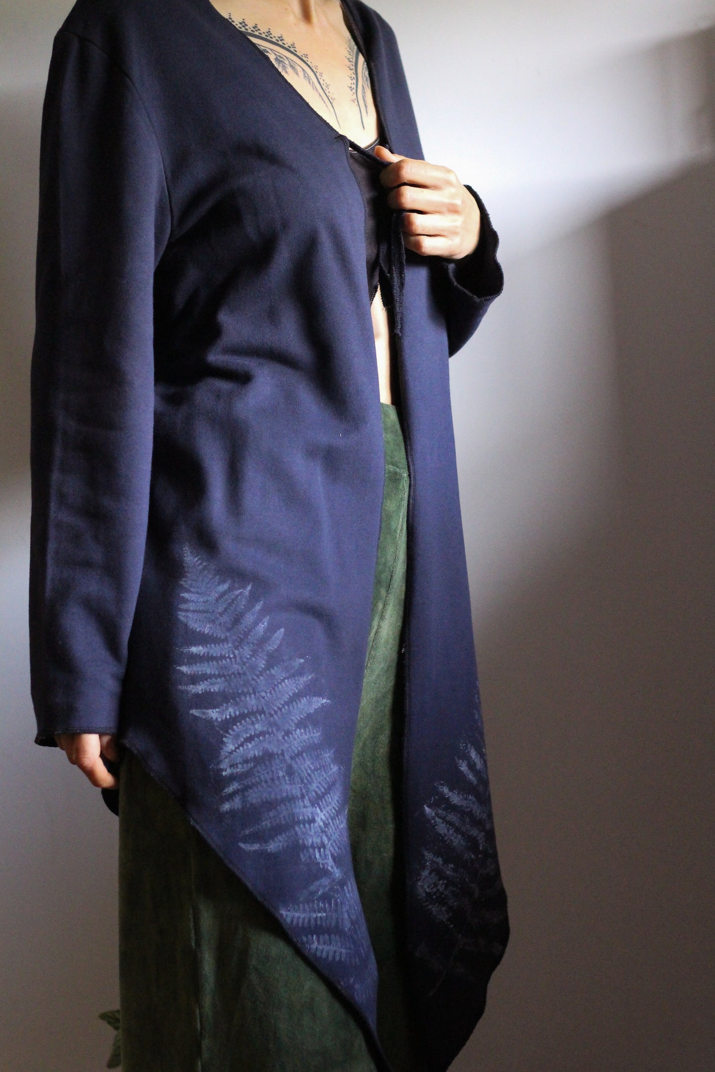 Fern Cardigan | Blue | Size S