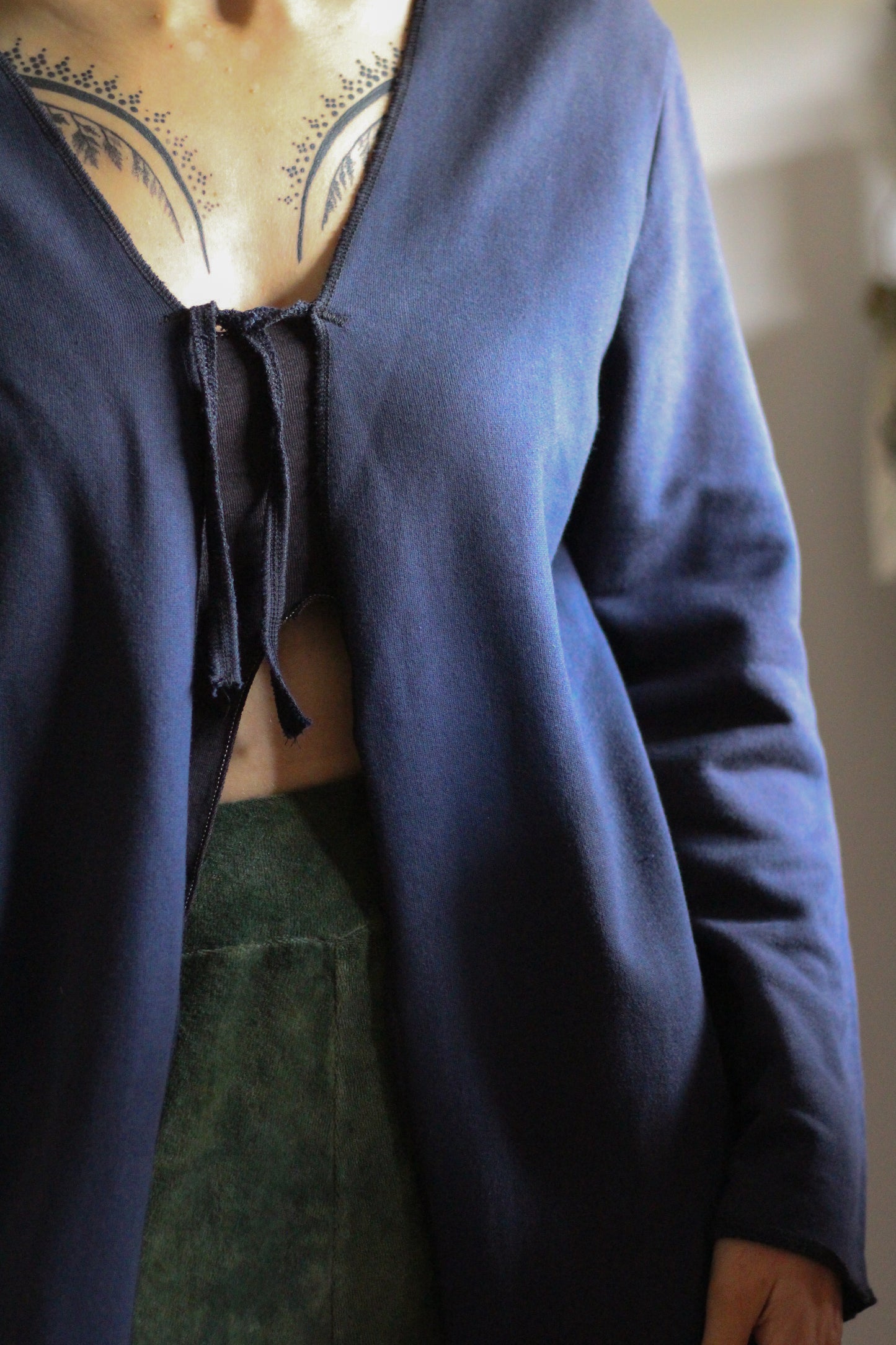 Fern Cardigan | Blue | Size S