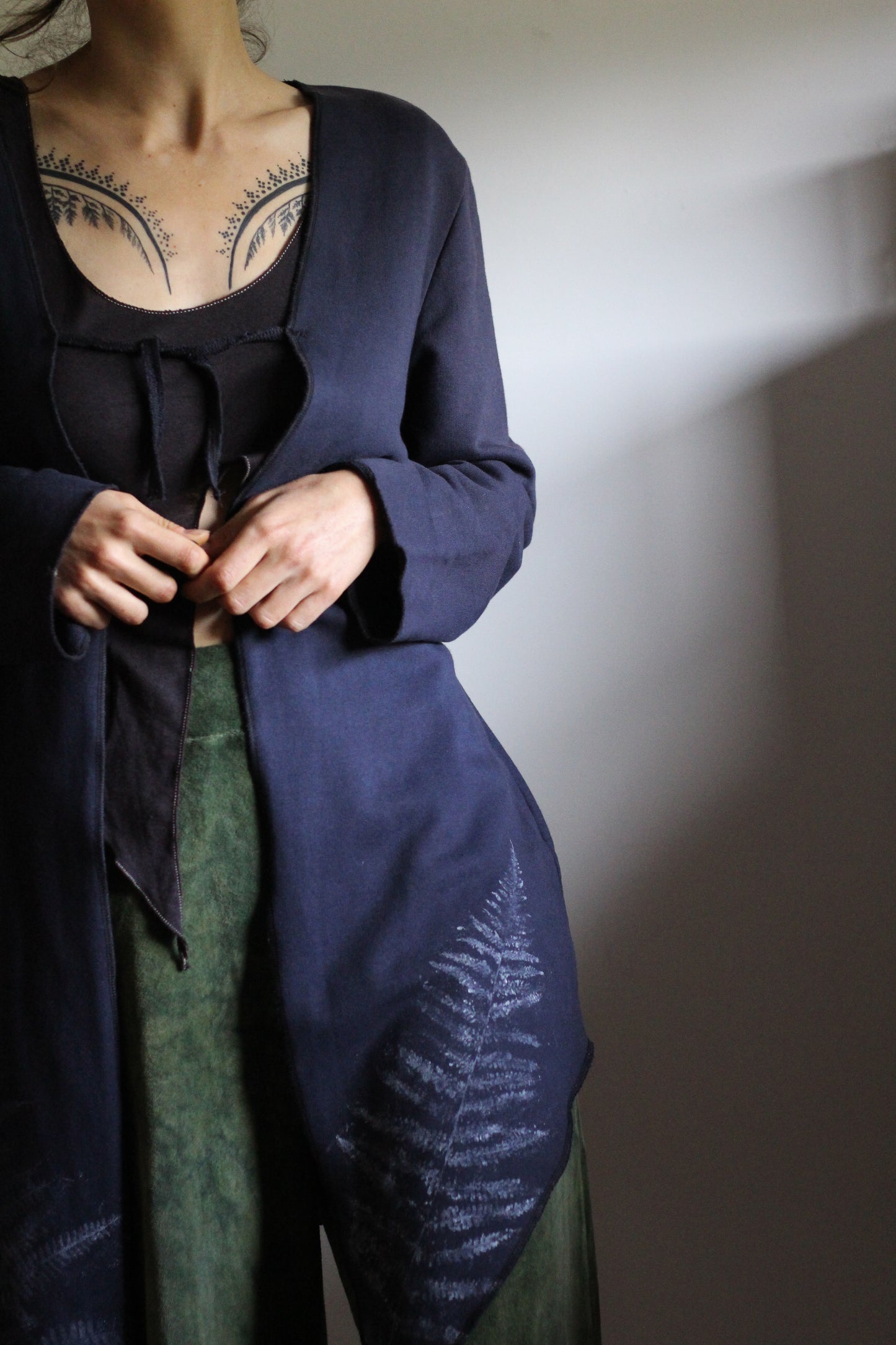 Fern Cardigan | Blue | Size S