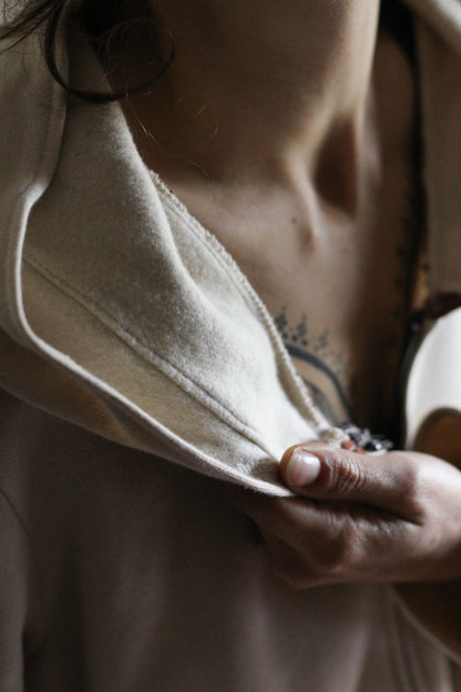 Witch Coat | Light beige & Terracota | S-M