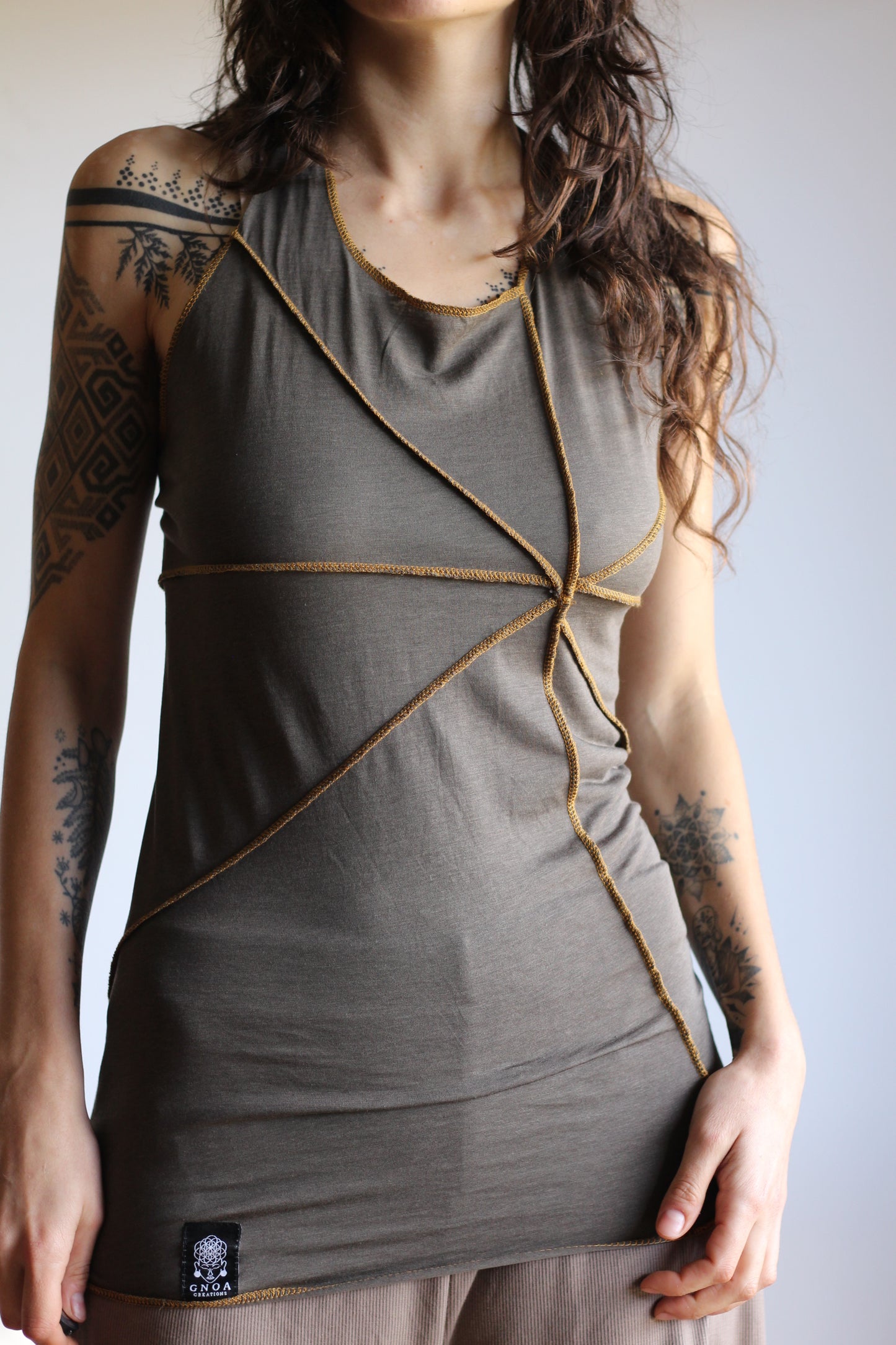Halter Top | Khaki | S