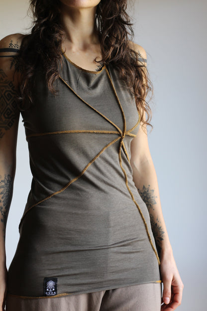 Halter Top | Khaki | S