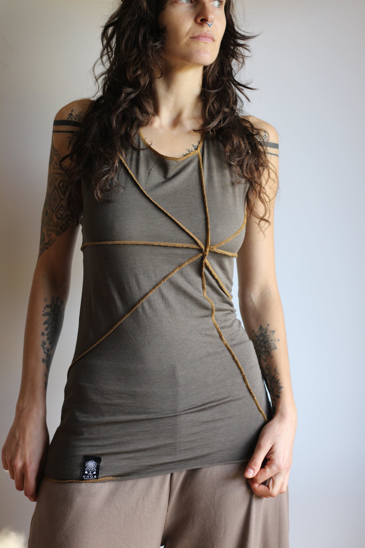 Halter Top | Khaki | S