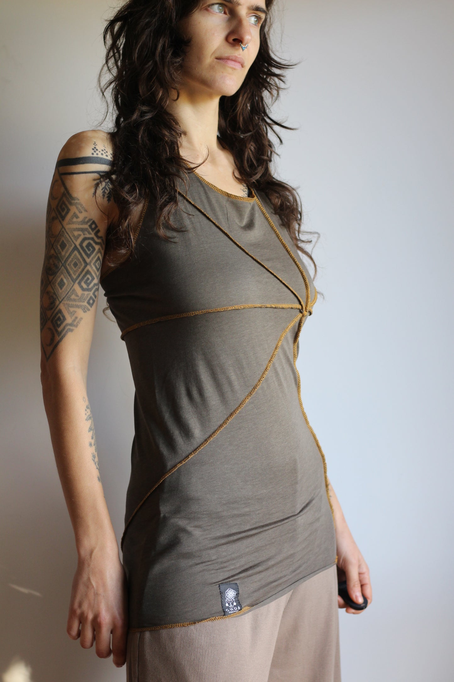 Halter Top | Khaki | S