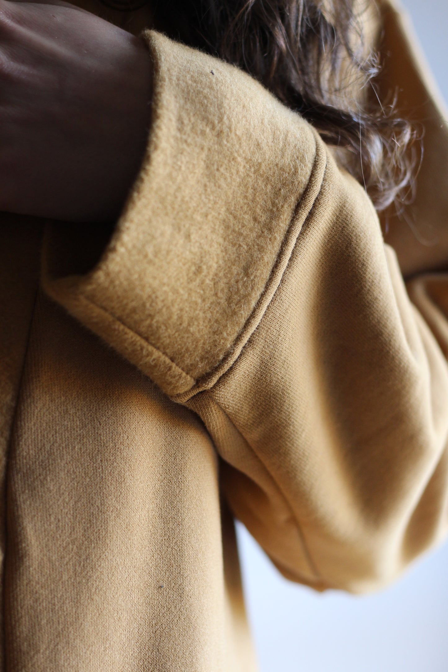 Fleece coat | Yellow | S-M