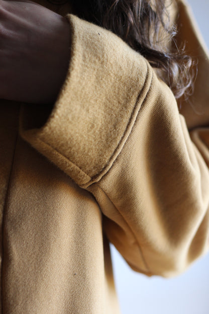 Fleece coat | Yellow | S-M