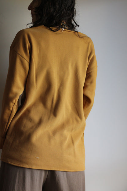 Fleece coat | Yellow | S-M