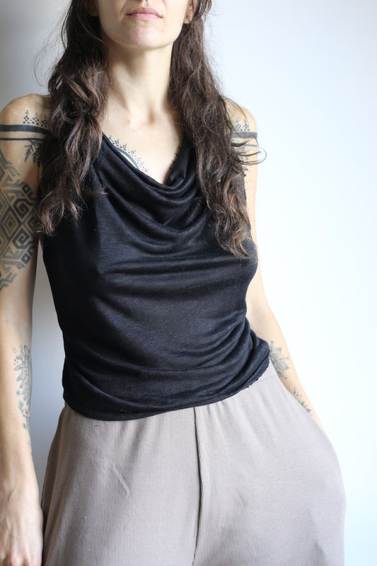 Halter top | Black | XS - S