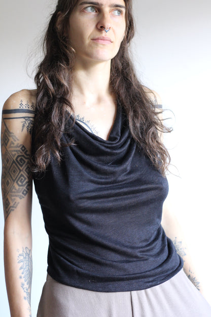 Halter top | Black | XS - S