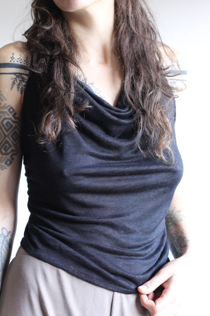 Halter top | Black | XS - S