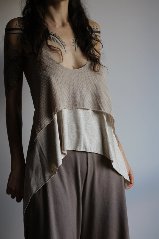 Flow top | Beige | S