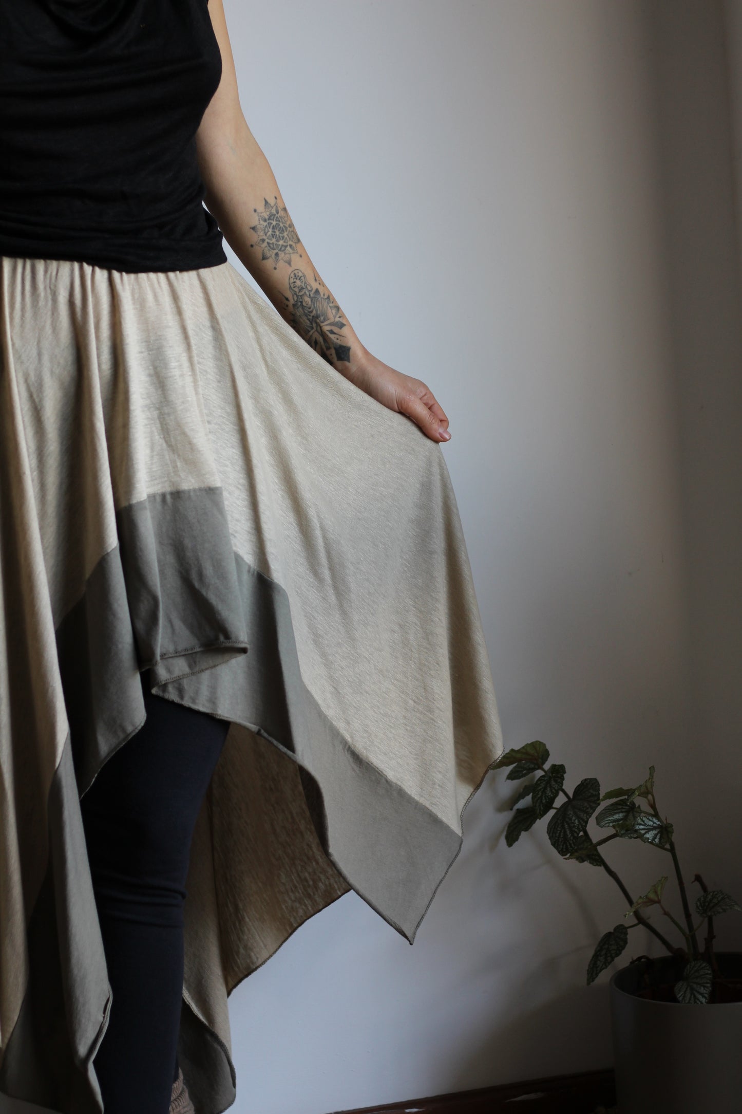 Fairy skirt | Beige & Sage | XS - S