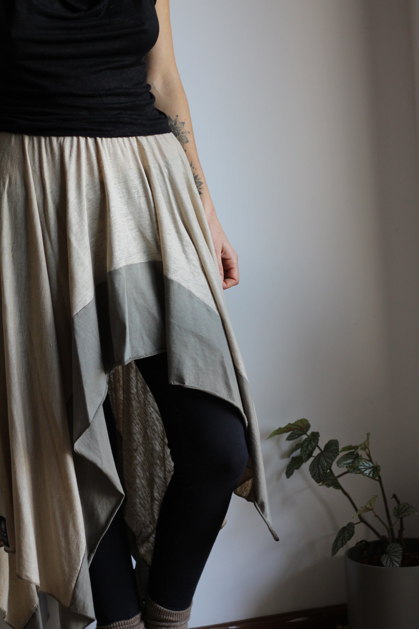 Fairy skirt | Beige & Sage | XS - S