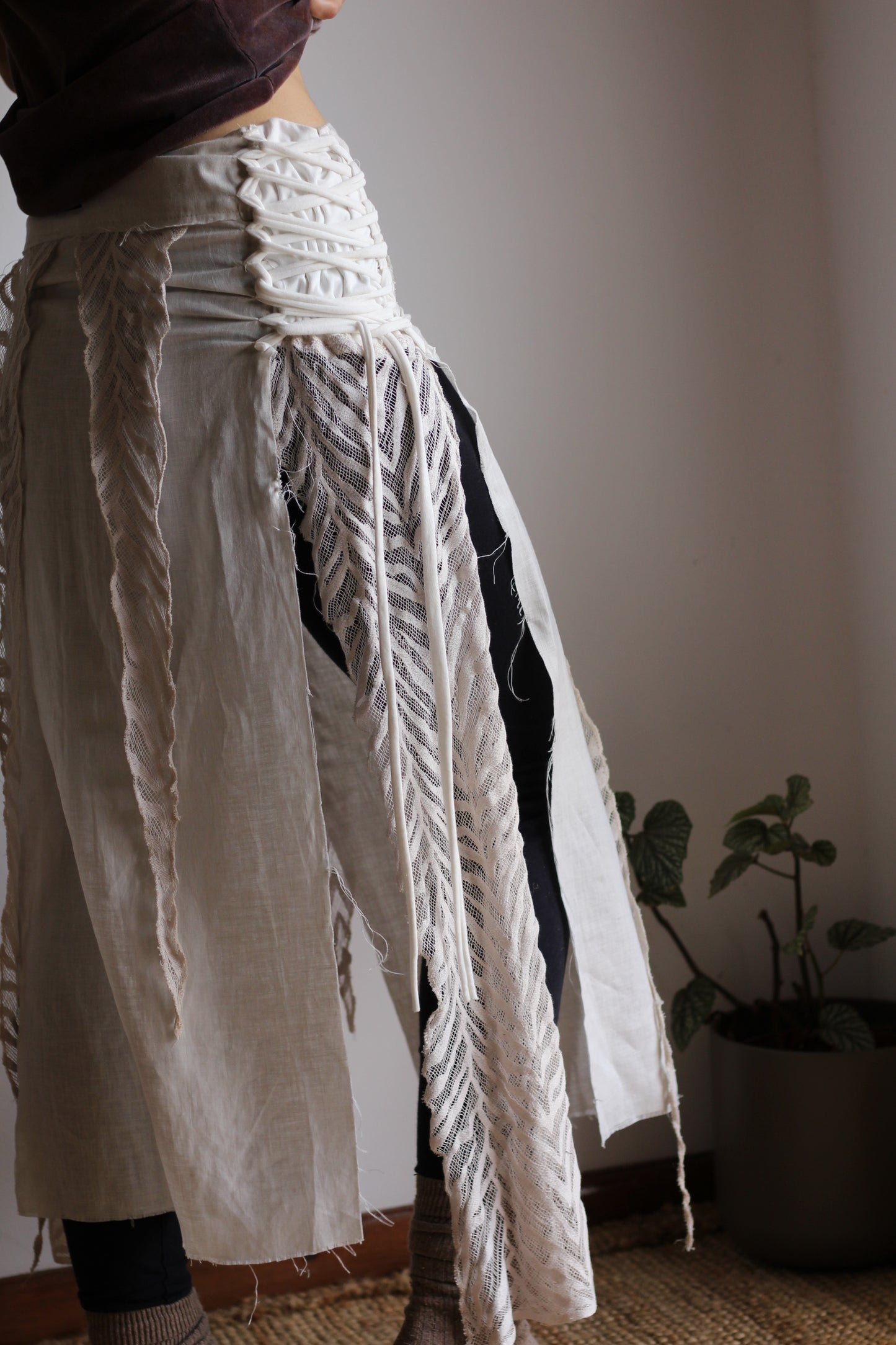 Long Painel Skirt | White | S - M