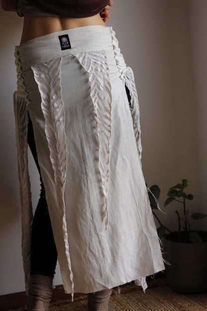 Long Painel Skirt | White | S - M