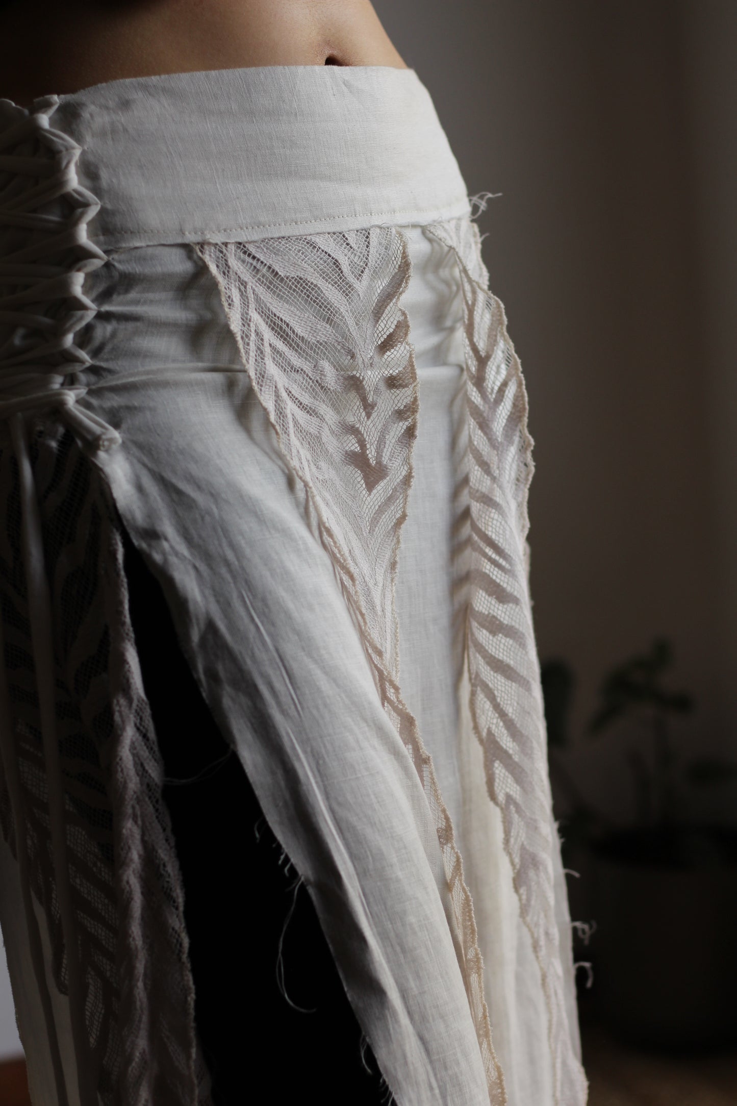 Long Painel Skirt | White | S - M