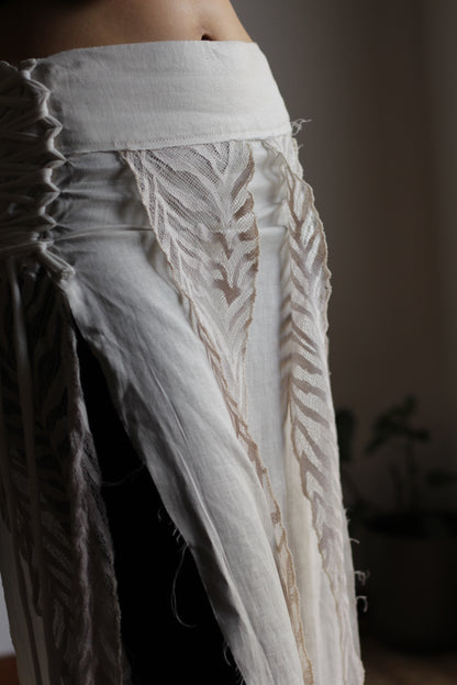 Long Painel Skirt | White | S - M