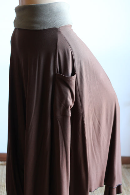 Earth Skirt | Brown & Khaki | M - L