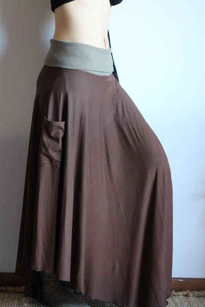 Earth Skirt | Brown & Khaki | M - L