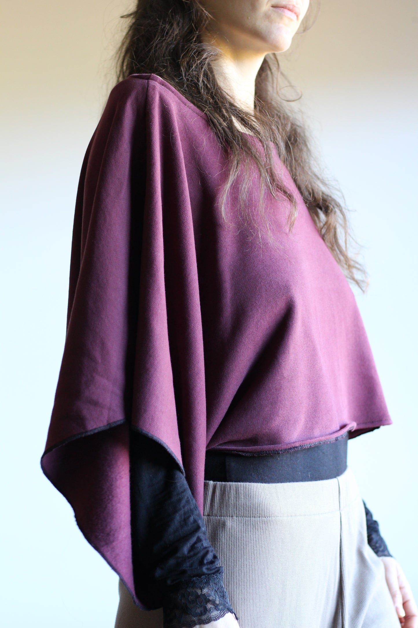 Winter Purna Top | Wine | One size